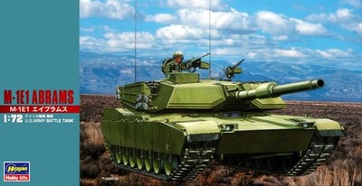 Hasegawa Militär 1:72 ~31135  ~ M-1E1 Abrams