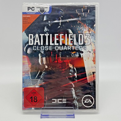 Battlefield 3: Close Quarters DLC (Download Code ) PC - Folie beschädigt NEU OVP