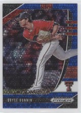 2020 Panini Prizm Draft Picks Blue Donut Circle 1/25 Bryce Bonnin #PDP84 0f1b