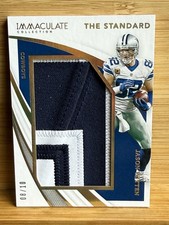 2021 Panini- Immaculate collection Jason witten #ISJ-JW The Standard /10 Cowboys