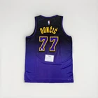 Luka Doncic Signed Autographed Lakers Swingman City Edition Jersey Fanatics COA