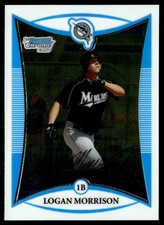 2008 Bowman Chrome Prospects Logan Morrison Florida Marlins #BCP69