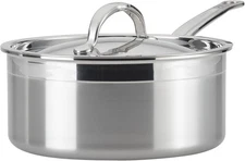 Hestan ProBond Clad TITUM® Stainless Steel Nonstick 3 Qt covered saucepan