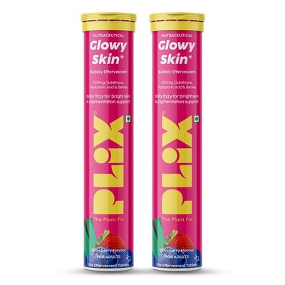 PLIX-The Plant Fix Glutathion Brausetabletten für klare, strahlende Haut