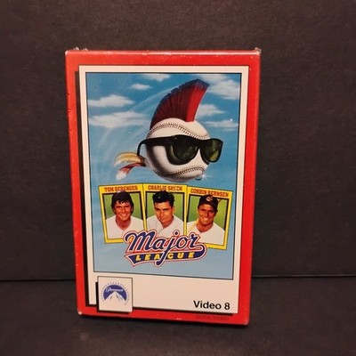 VIDEO 8   MAJOR LEAGUE   Factory Sealed (Like VHS   Top Gun) VHTF
