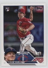 2023 Topps Series 2 Advanced Stats Back 81/300 Louie Varland #441 2g8