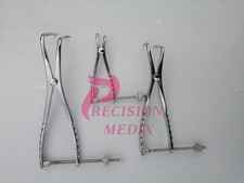 Set of 3 Stifle Distractor with Spinlock 13cm,19cm,21cm orthopedic Instruments