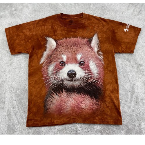 The Mountain Red Panda Tie Dye Graphic Tee Youth XL / Adult Small San Diego Zoo