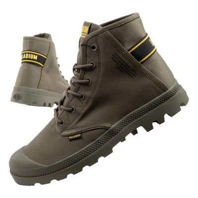  Palladium Pampa Hi Dare II Herren Sneaker High-Top Freizeitschuhe Olivgrün