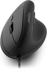 Image of Perixx PERIMICE-508 Vertical Ergonomic Mouse - Programmable - Natural Ergonomic