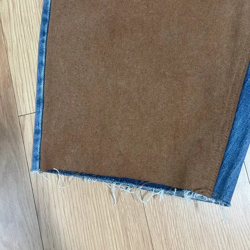 Push Button Patch Denim Pants (Reformed) - image 8