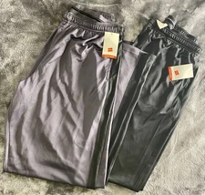 2 Pack -Hanes Sport X-Temp Men's Performance Training Pants wPockets Relaxed Fit