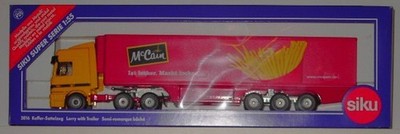 SIKU 3816 Koffer Sattelzug - MB Actros - Mc. Cain