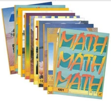 School of Tomorrow A.C.E Math Grade 1 (1001-1012) - NEW SEALED