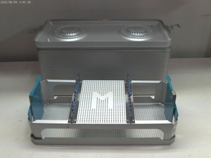Deep Wagner Steriset ThermoLoc Sterilization Container & insert 22 x 10 x 10