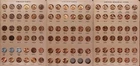 1935-2014 PDS Lincoln Cent Complete BU Set, 199 Coins, Ch / Gem BU, Lustrous!