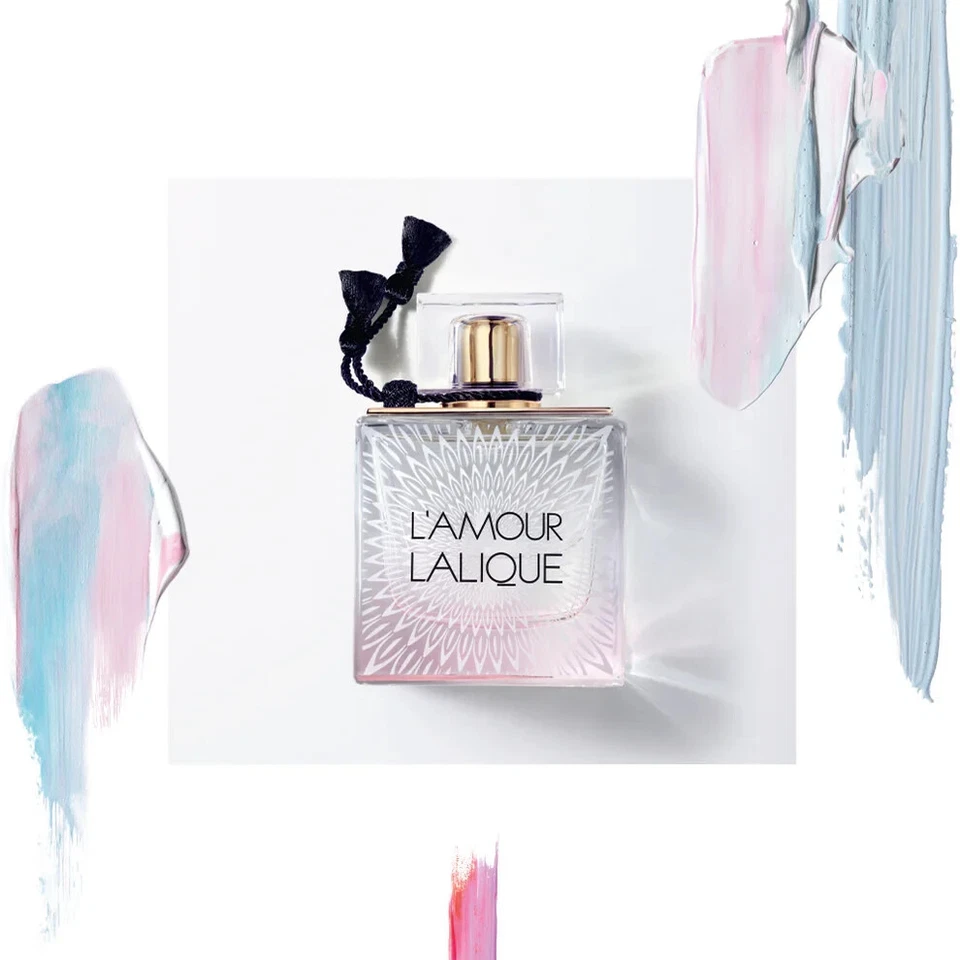 LALIQUE L'AMOUR 100ML EAU DE PARFUM SPRAY - 100ml NEW & SEALED Same Day Dispatch - Image 4 of 4