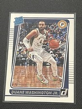 2021-22 Panini Chronicles - Donruss Rated Rookie #297 Duane Washington Jr. (RC)