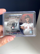 Nazzan Zanetello Draft Night Insert - 2023 Bowman Chrome Draft #BDN-1 Red Sox