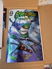 Cyberfrog Blood Honey Chromium Cover Signed Ethan Van Sciver (All Caps Comics) 