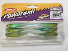 Berkley -3” Drop Shot Minnow Power Bait. 6 in Pack.Floating Body Lifelike Action