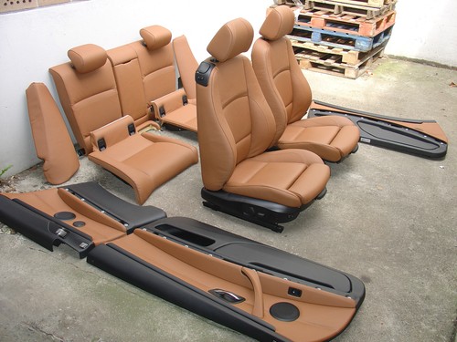 Inkl. UMBAU BMW E92 Coupe Sattelbraun Lederausstattung sportsitze Sitze Leder M3