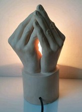 lampe main anthropomorphe vintage 70 sculpture vintage dlg jean marais