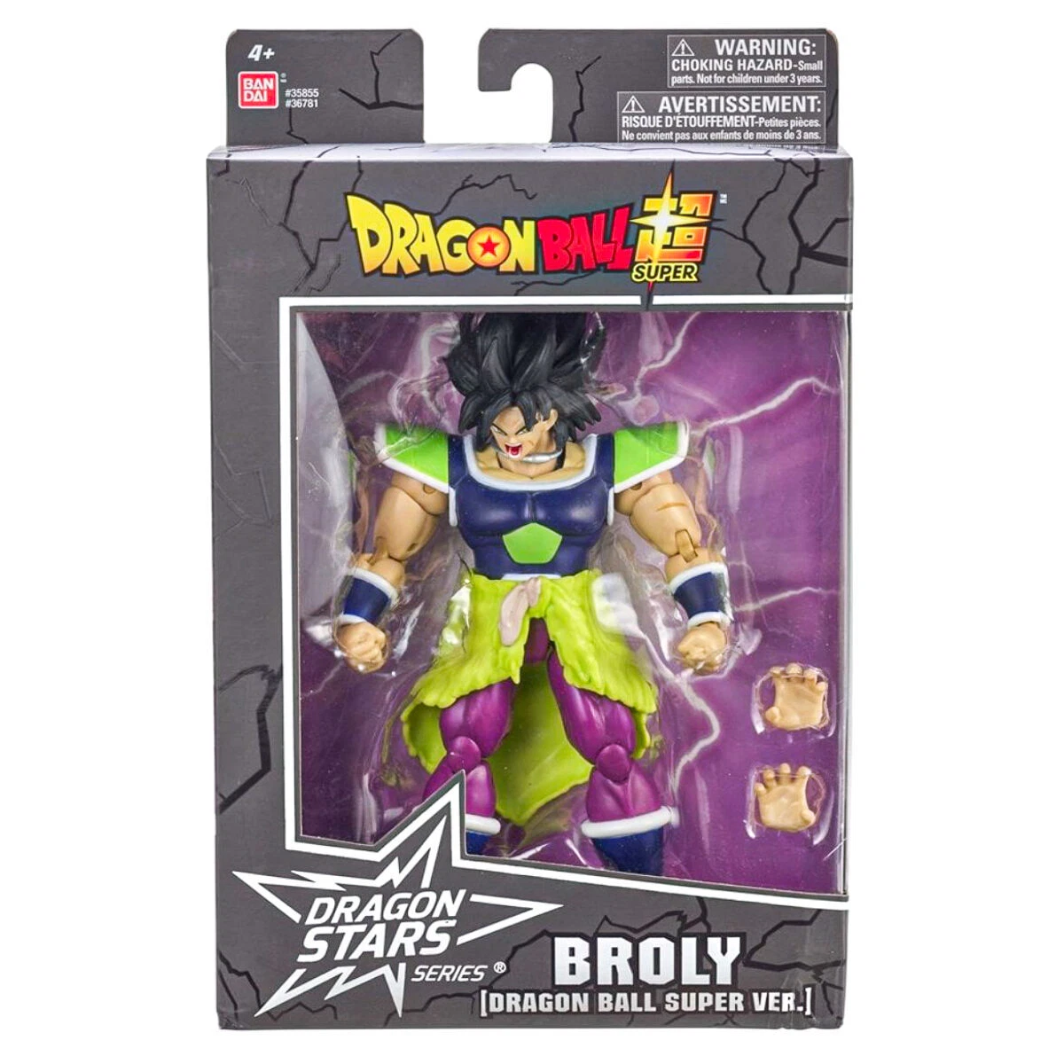 Bandai Dragon Ball Super Star Series Broly Action Figure Toy For