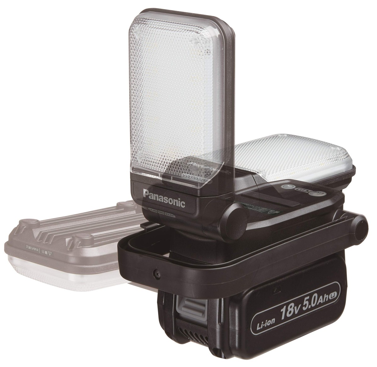 Panasonic ハンディライト 18V PANASONIC 14.4V/18V/21.6V CORDLESS COMPACT LED WORK LIGHT