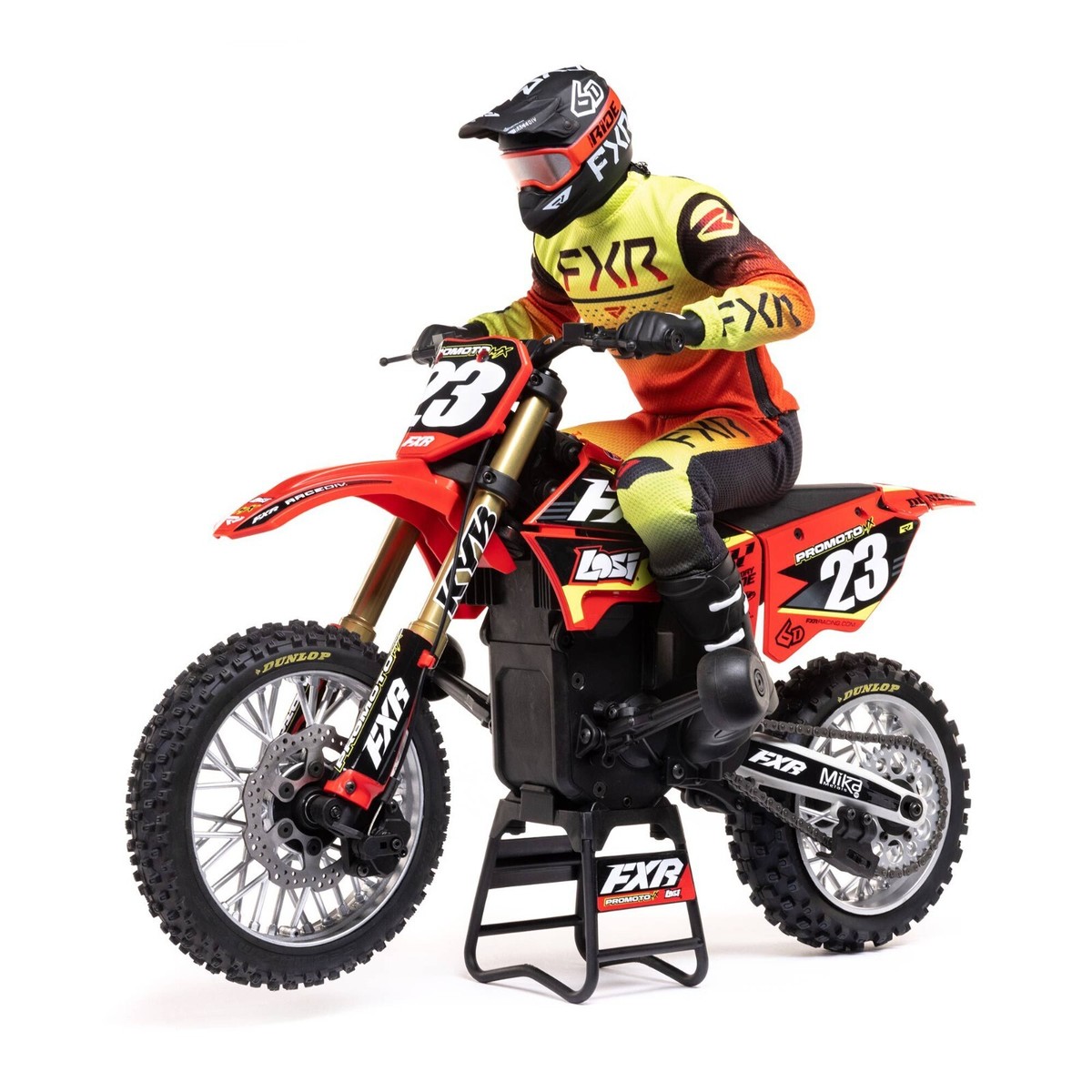 LOSI プロモト1/6 Team Losi 1/4 Promoto-MX R/C Dirt Bike Motorcycle RTR FXR