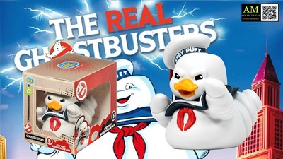 Ghostbusters Tubbz Pvc Figure - Stay Puft Marshmallow Man - Pool - Bath Duck