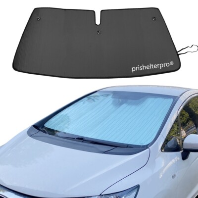 Fit For Honda Fit Hatchback 14-20 Front Windshield Black Silver Camp Rest Shade