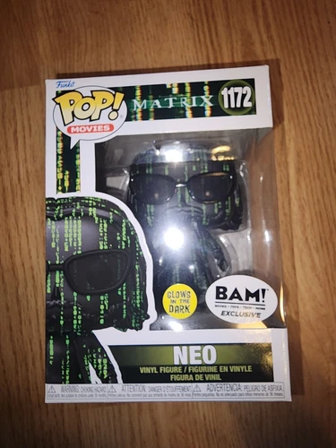 Neo Funko Pop 1172 - The Matrix - GITD BAM! Exclusive 