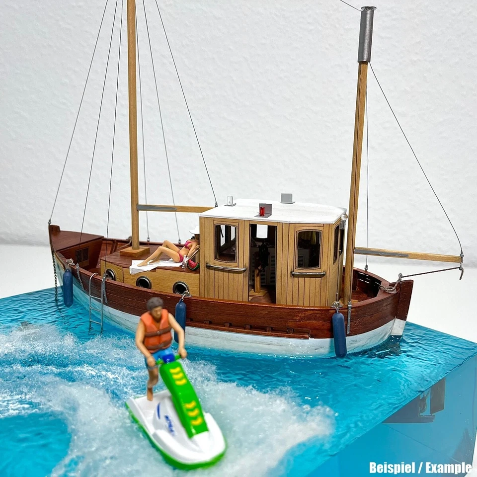 Fischerboot toller Laser Cut Bausatz 1:35 aus Holz zum selberbauen + 3D Druck - Bild 4 von 4