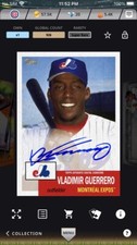 TOPPS BUNT Vladimir Guerrero 1953 BLUE SIGNATURE MEGA PACK 2020 [DIGITAL CARD]