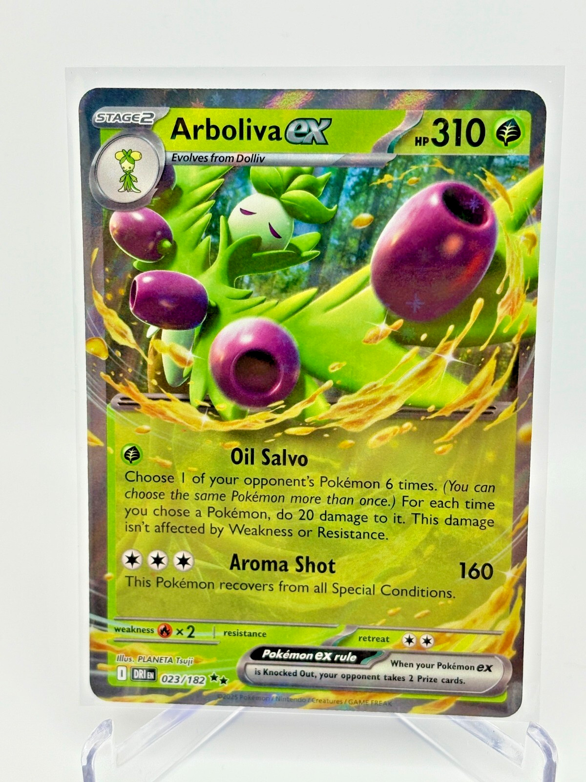 Arboliva ex 2025 Scarlet & Violet: Destined Rivals #023/182 Double Rare Price Guide - Sports Card Investor Arboliva ex 2025 Scarlet & Violet: Destined Rivals #023/182 Double Rare Price Guide - Sports Card Investor