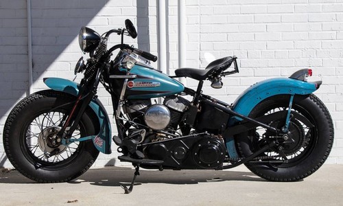 PEDANE NERE ANTERIORI PER HARLEY DAVIDSON WL, FL 40 - UP EARLY STYLE  NOSTALGIC | eBay