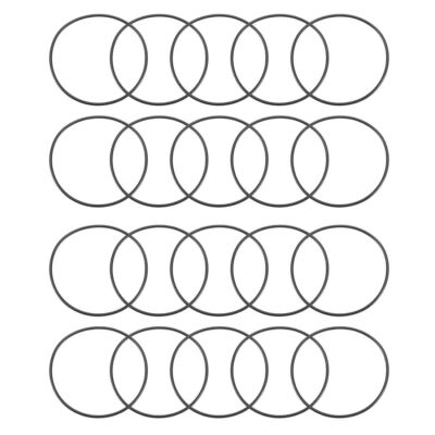 20pcs 50mm x 1.5mm Rubber O-Rings NBR Heat Resistant Sealing Rings