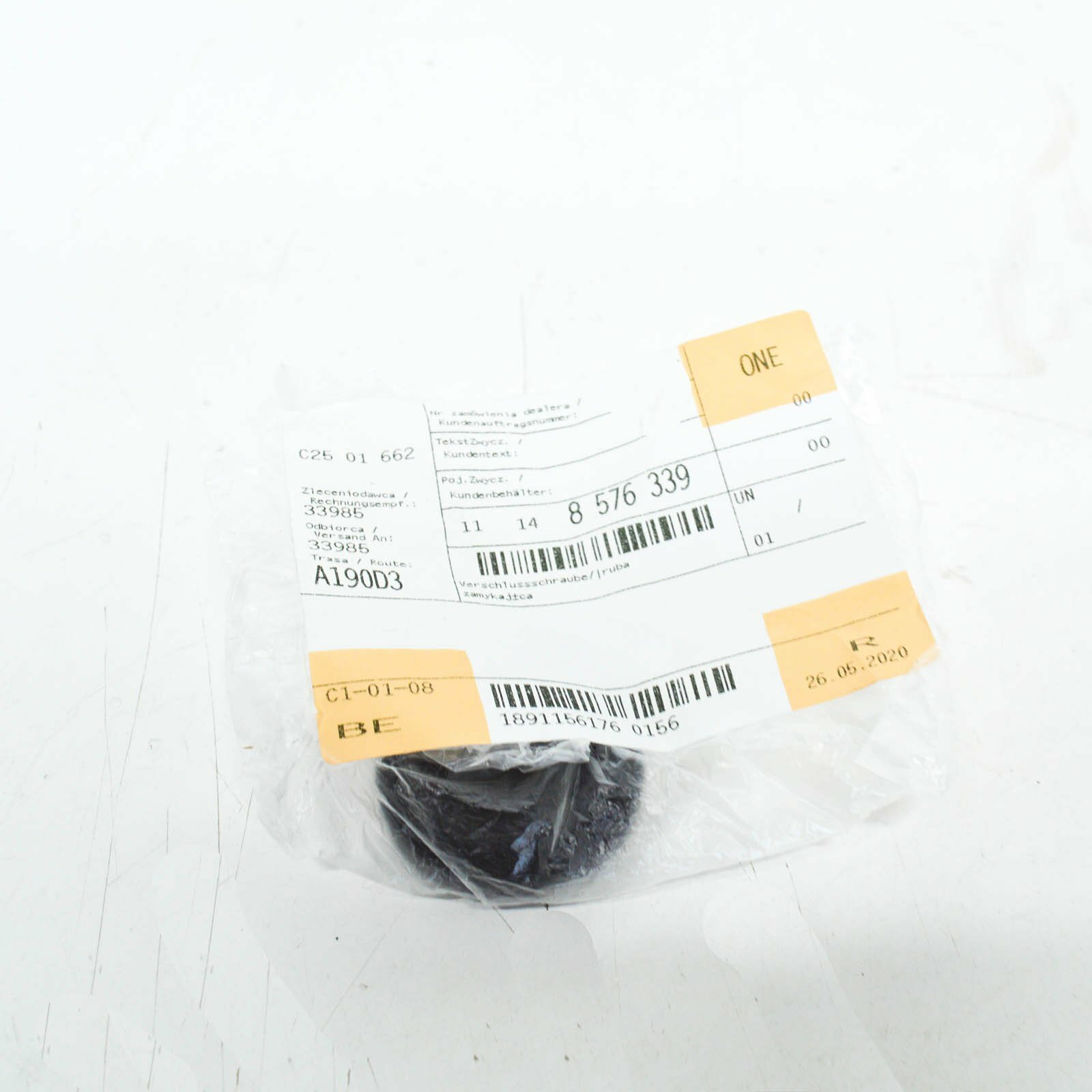 NEW BMW 1 F20 TIMING CASE SCREW PLUG 11148576339 8576339 OEM | eBay