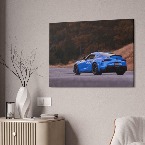 Toyota Supra Mk5 High Resolution Museum Quality Horizontal Canvas Print #003 - Picture 2 of 10