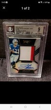 2018 SELECT Josh Allen Rookie Patch Auto /35 BGS 9