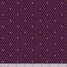 Cotton Fabric 1800s Civil War Repro Judie Rothermel I LOVE PURPLE Marcus FQ