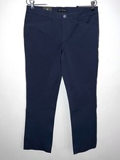 Banana Republic NEW Slim Straight Cropped Mid Rise Pants Navy Blue Sz 6