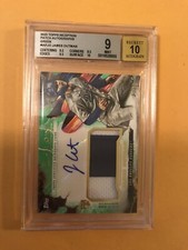 2023 Topps Inception # APJO. James Outman Auto an Relic 23/99 Graded