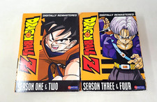 DragonBall Z Season One/Season Two Three/Four Lot of 2 DVD Sets