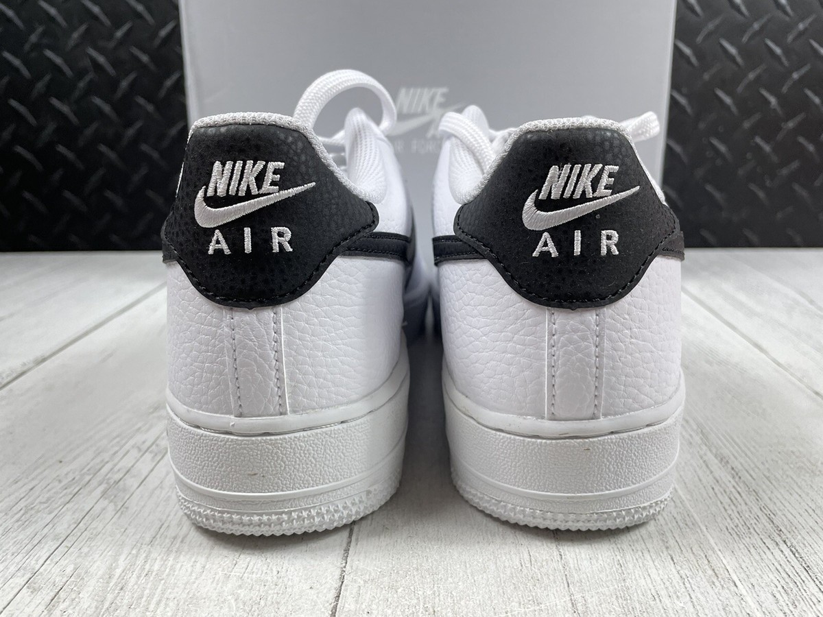 Nike‎ Air Force 1 (GS) 07 Shoes White Tumbled leather CT3839-100 Sz EU40 US Y7 Size 6.5Y- New Nike Air Force 1  main image 2