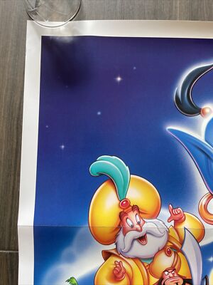 Aladdin original one sheet movie poster 1992 Disney | eBay