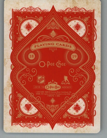 2018-19 O-Pee-Chee Playing Cards #JD Steven Stamkos (ref 125231) - Image 2 of 2