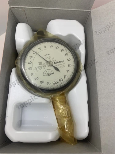 Fst  Mitutoyo 2109A-10  Micron Dial Indicator 0-1mm 0.001mm Made in Japan New