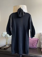 Uniqlo Wool Blend Sweater dress, Black, Size S